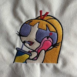 Y2K inspired tote bag